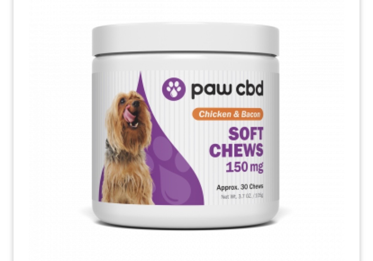 Paw CBD 150 mg soft chews