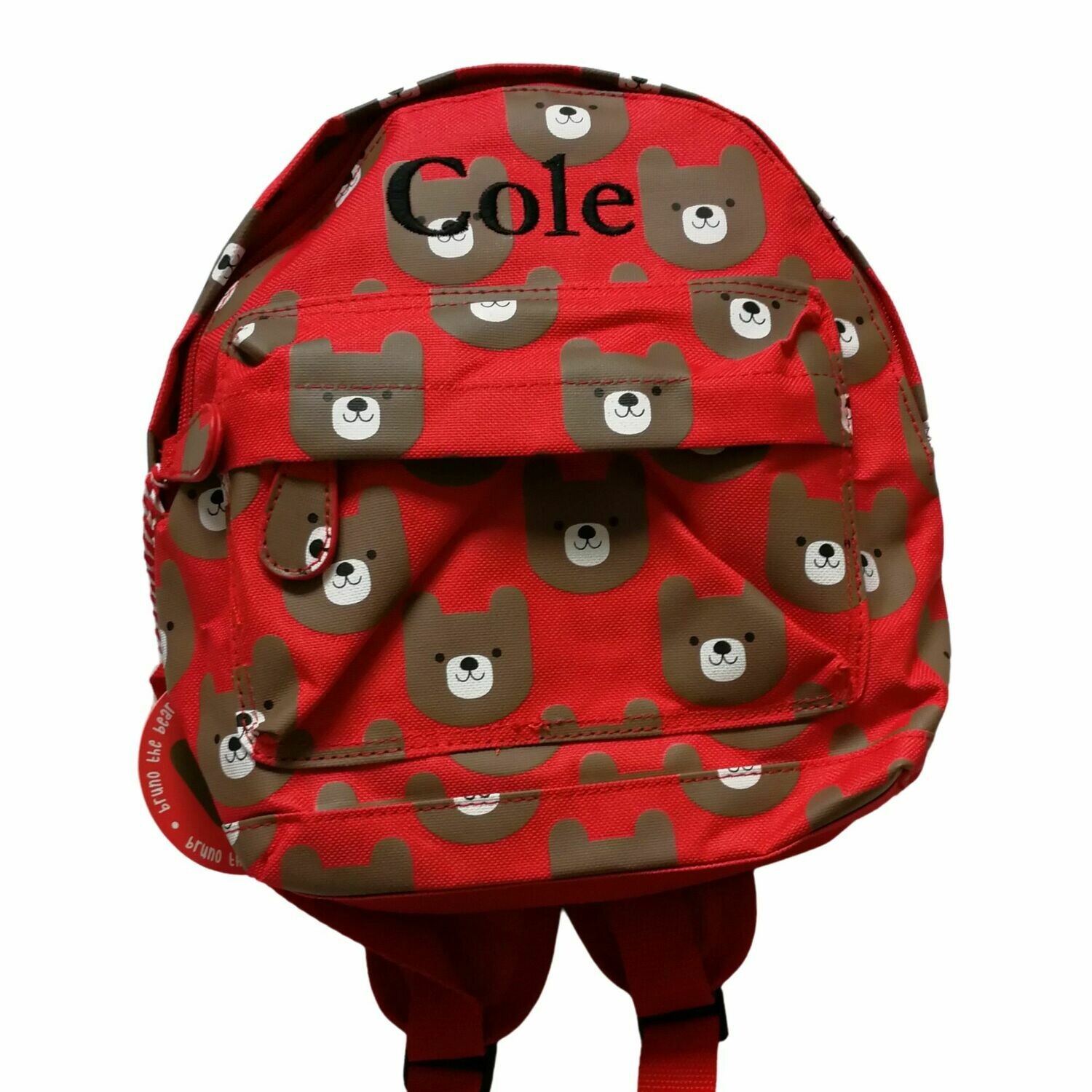Personalised Teddy Bear Children's Backpack