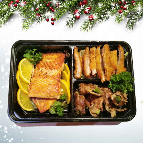 Luxe kerstmenu p.p. (minimaal voor 2 personen bestellen) + cadeau