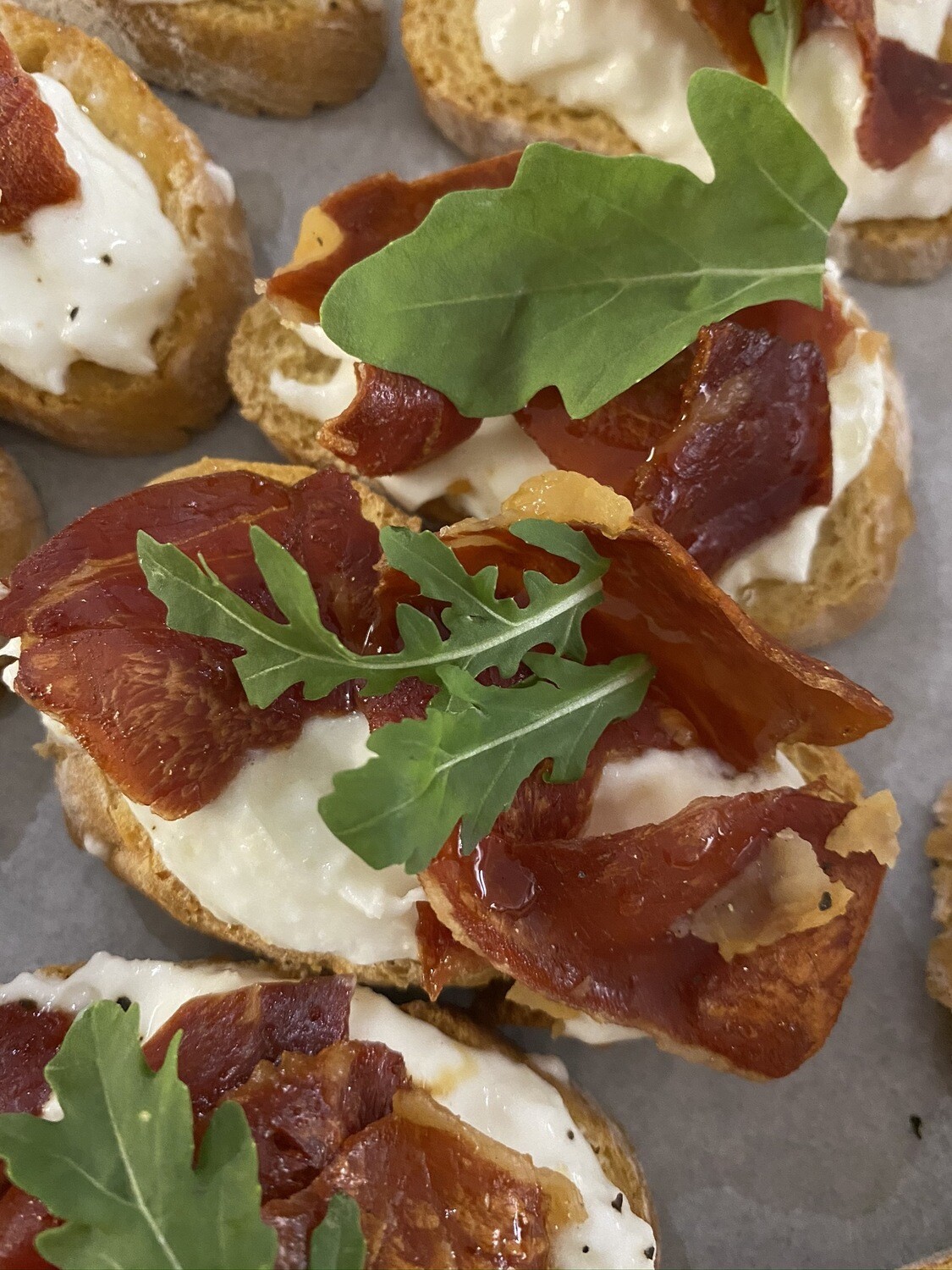 Pancetta & Burrata Canapes (M2O)