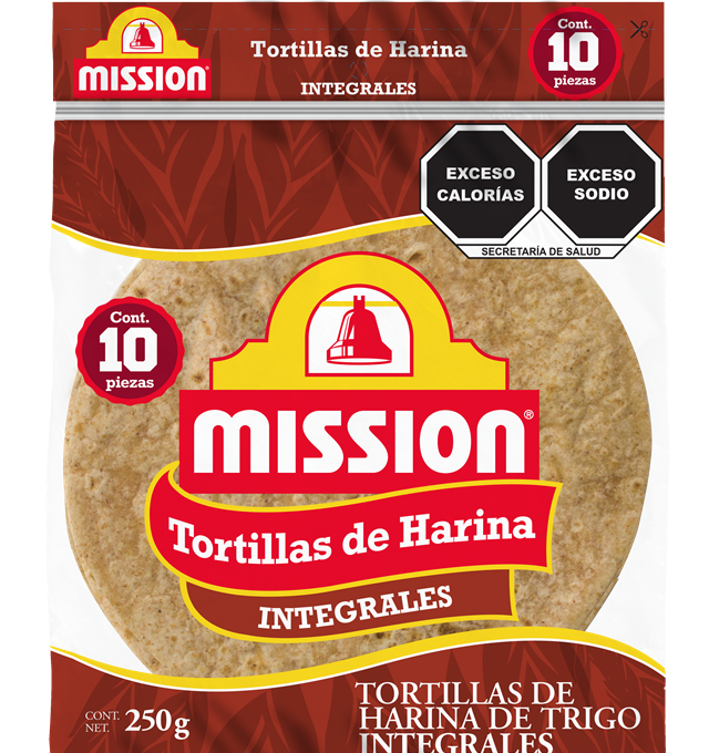 Tortilla de Harina de Trigo 10 PZ