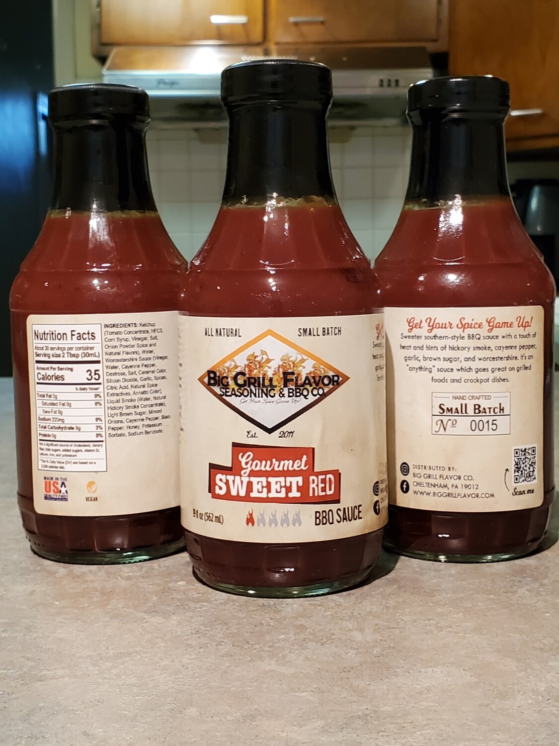 Gourmet Sweet Red BBQ Sauce