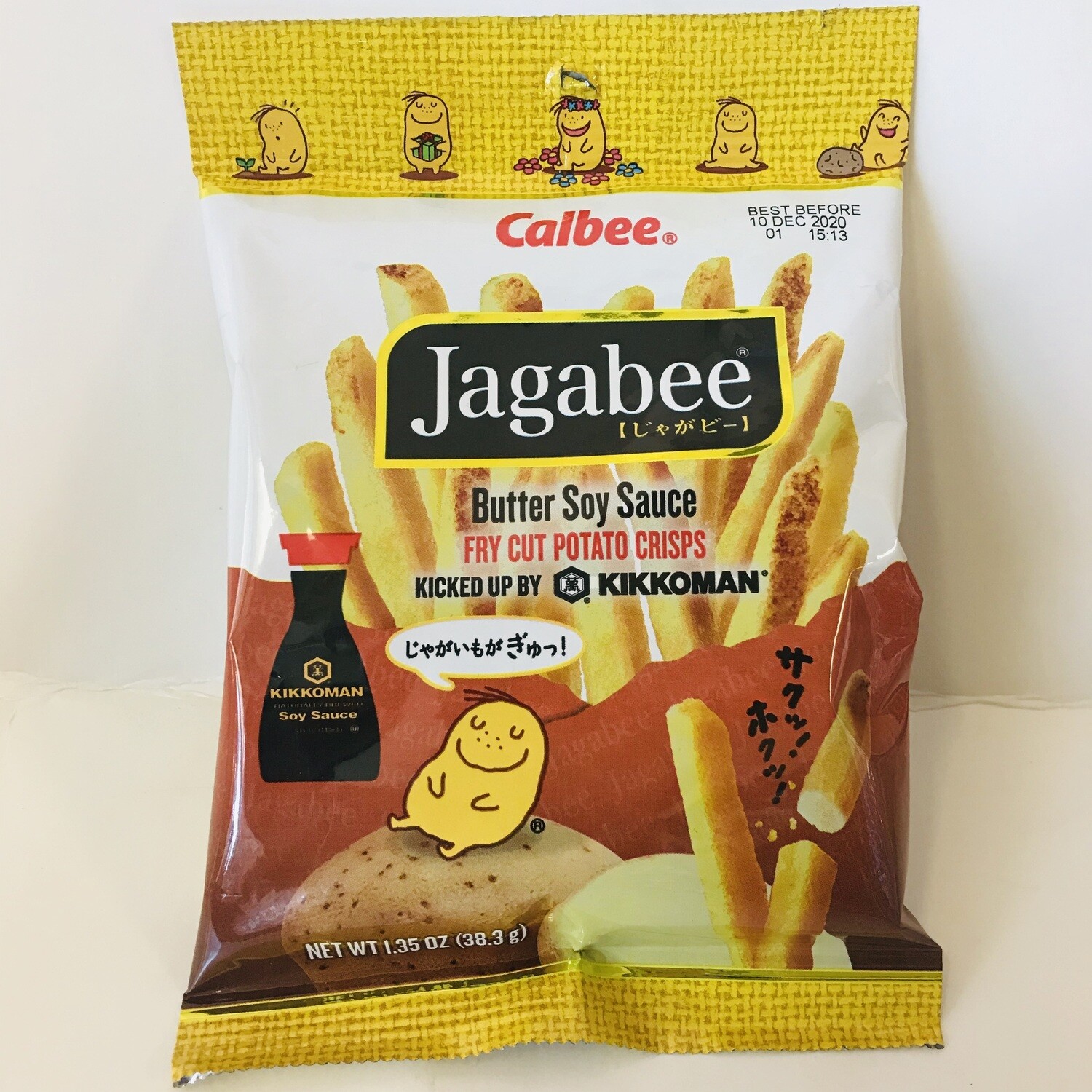 Calbee Jagabee Butter Soy Sauce Potato Chips