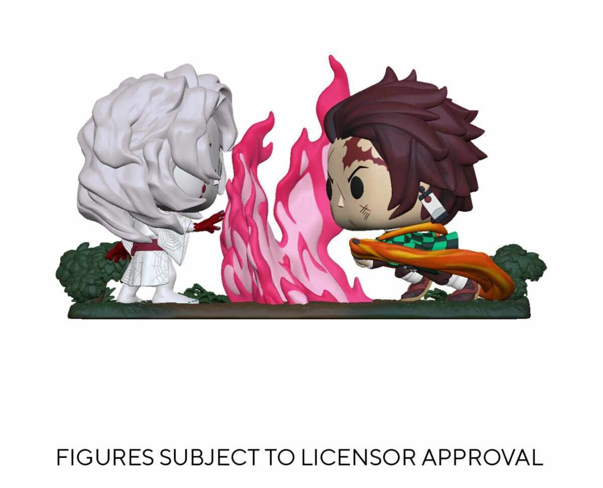 Tanjiro vs. Rui Funko Pop! Moment Demon Slayer Animación