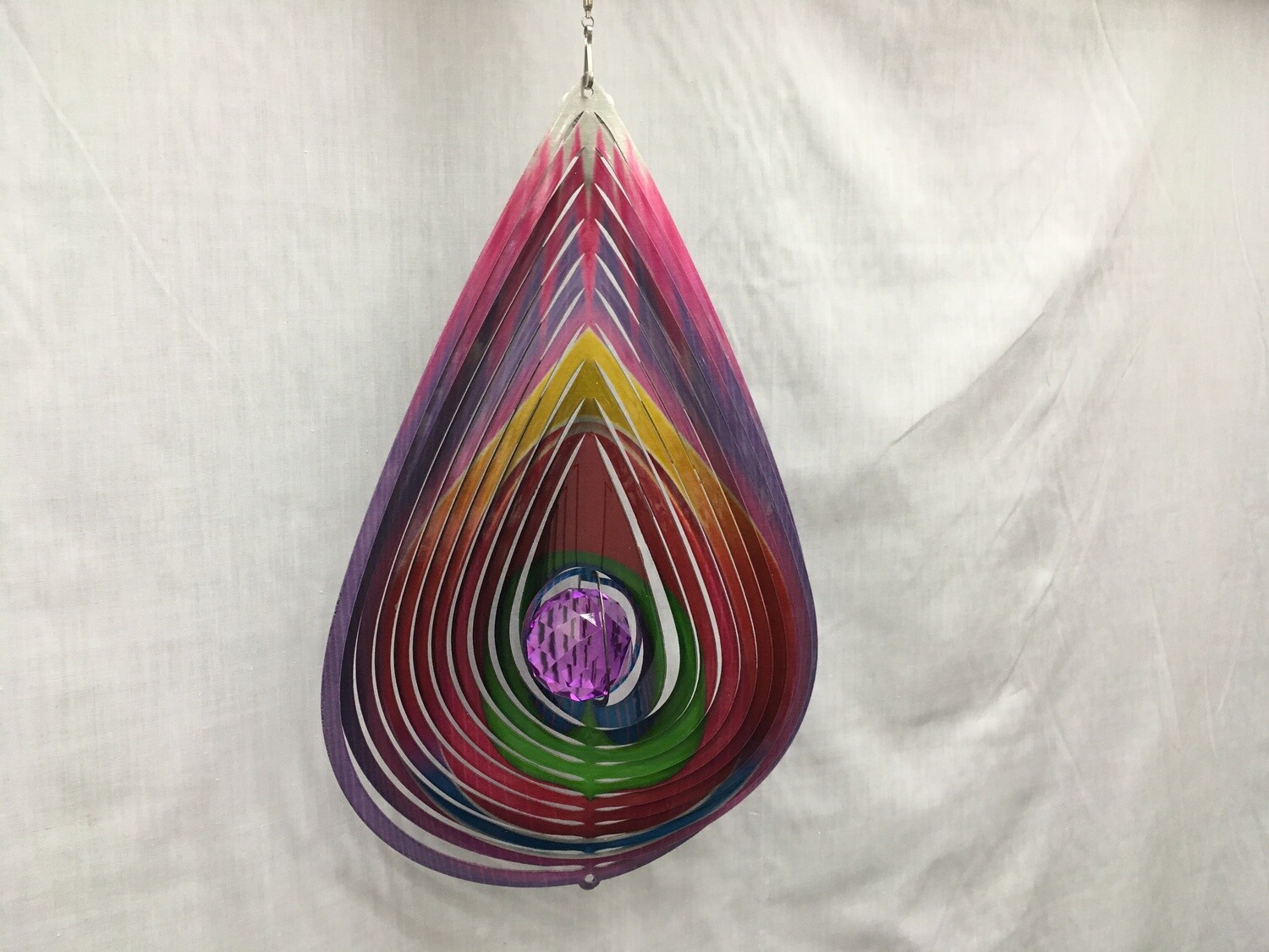 Teardrop Multicolour Large Wind Spinner