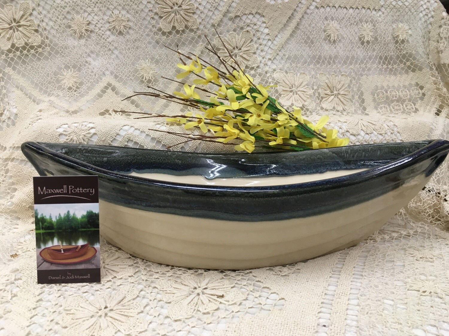Dory Bowl Granite Maxwell Pottery Canadian Handmade