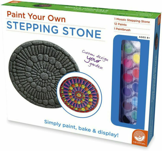 Paint Your Own Stepping Stones Mosaic, Ages 8 and up