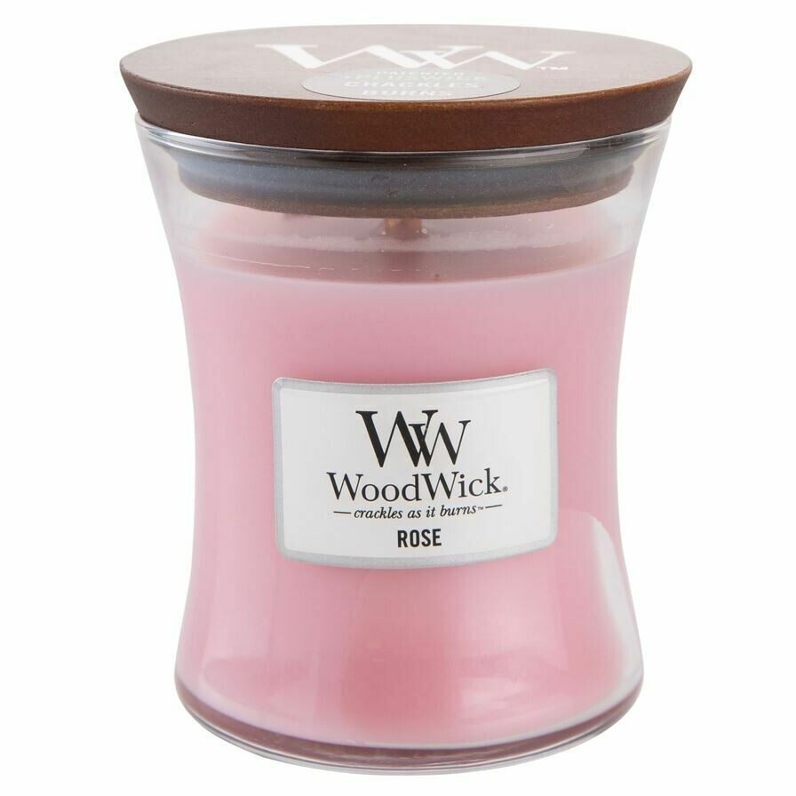 Rose Medium WoodWick Candle