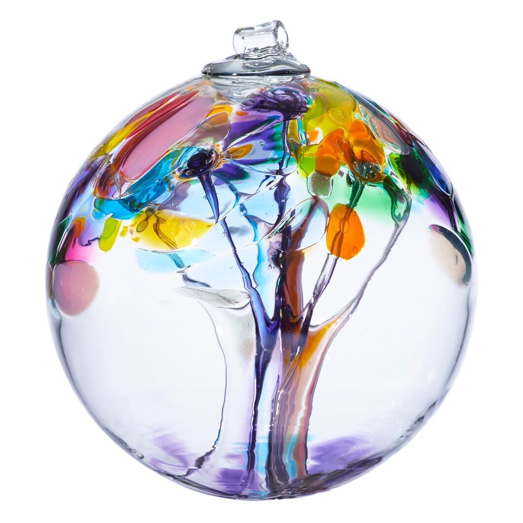 2" Tree of Enchantment Friendship Ball Joy Canadian Blown Glass