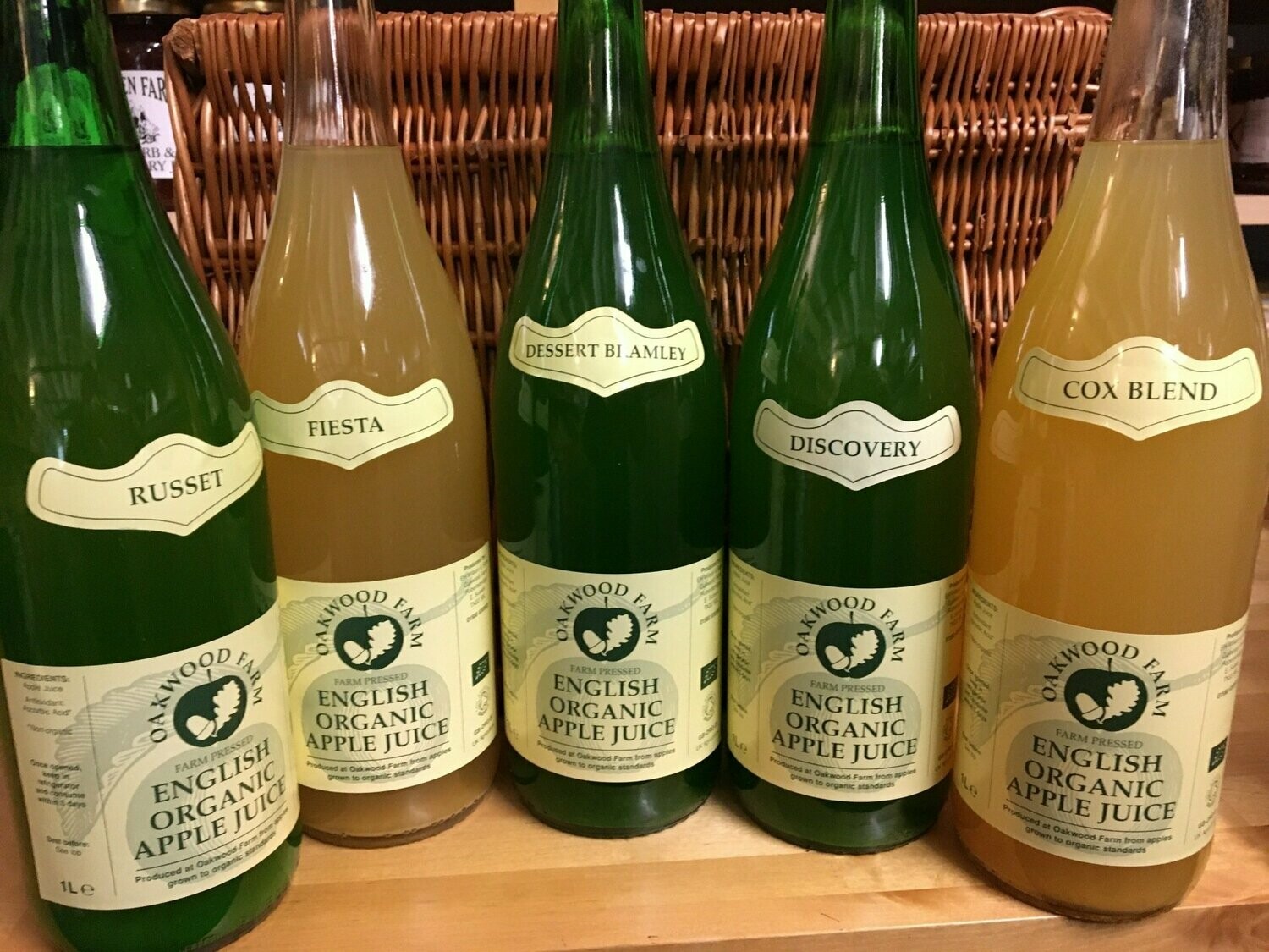 Local Organic Oakwood Farm Juice (Different varieties available)