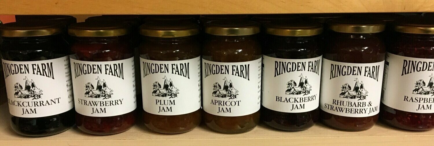 Locally made Ringden Farm Jam (Various Flavours)