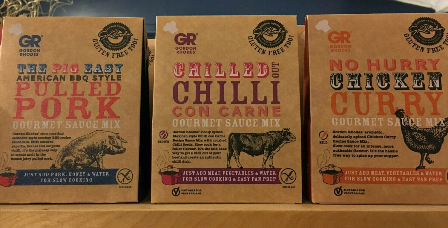 Gordon Rhodes Gourmet Cooking Mixes (3 varieties)