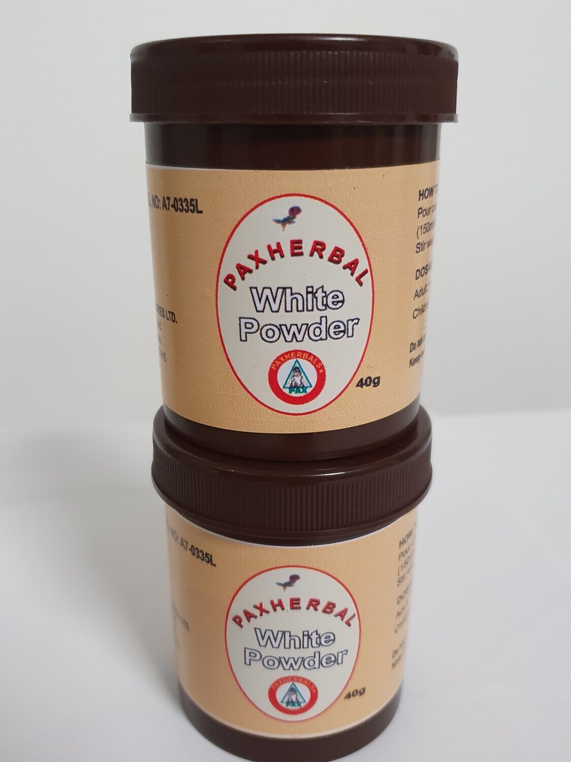 PAXHERBAL White PowderStomach Ulcer and diarrhea Remedy