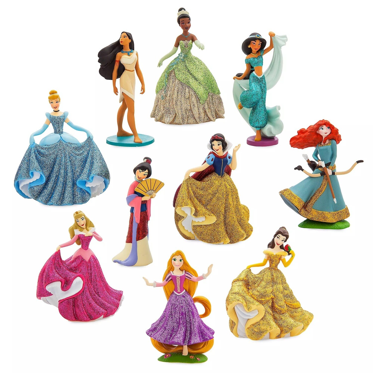 Princess Deluxe Figurine Playset Cake Toppers