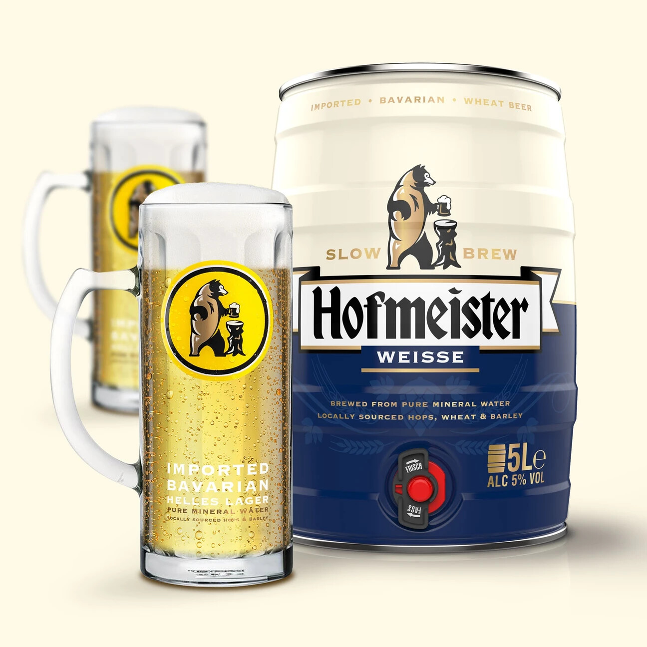 HOFMEISTER WEISSE MINI KEG 5 Litre 5 ABV