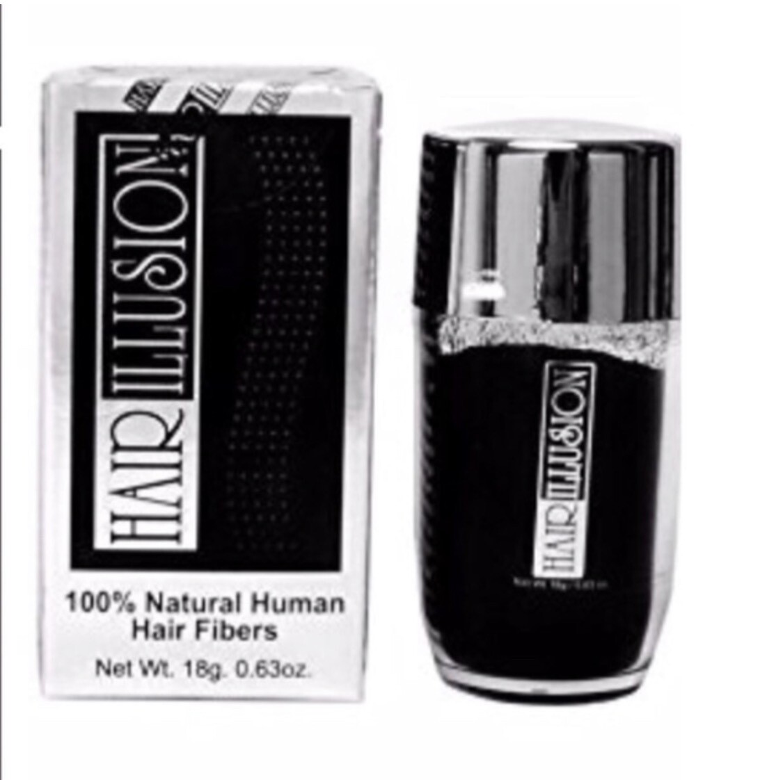 Hair Illusion Hair Fibers 18g Dark Brown