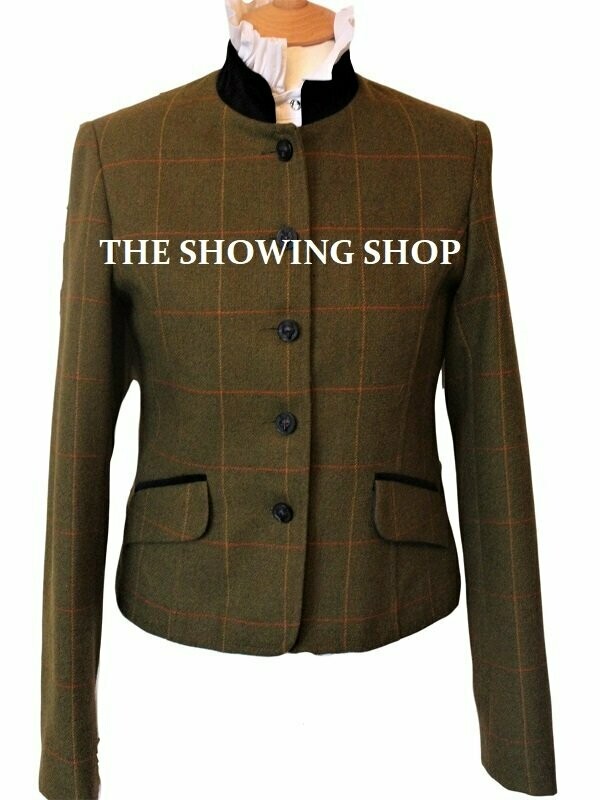 MEARS TWEED LEAD REIN JACKET SIZE 8