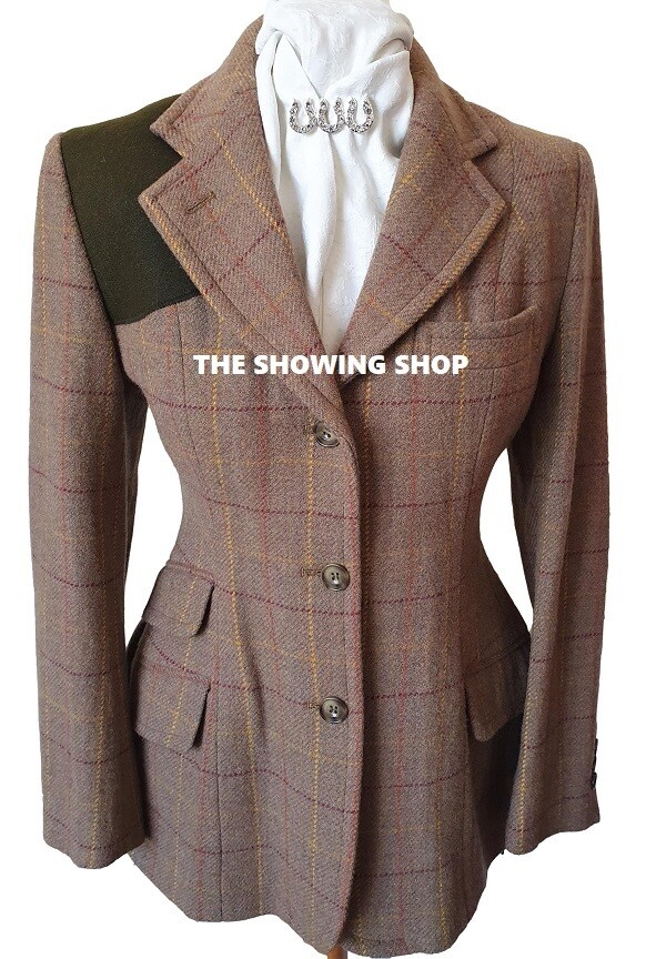 BRAND NEW BESPOKE MADE LADIES SHOOTING JACKET SIZE 10