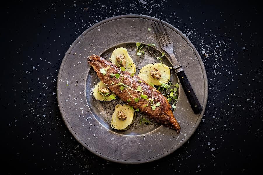 Hot Smoked & Peppered Mackerel 220g