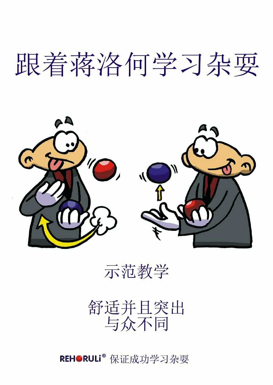 Learn to Juggle with Jongloro (eBook/PDF) CHINESE JugglingInstruction
