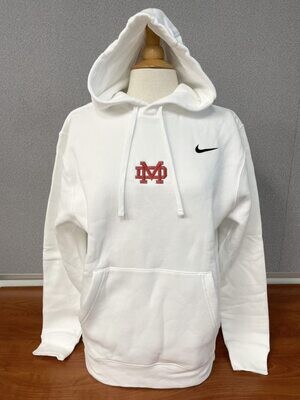 Nike Club Fleece Hoodie MD logo Embroidery