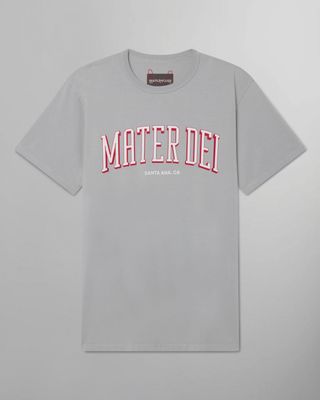 LAST CALL - Maplehouse Mater Dei Grey Tee