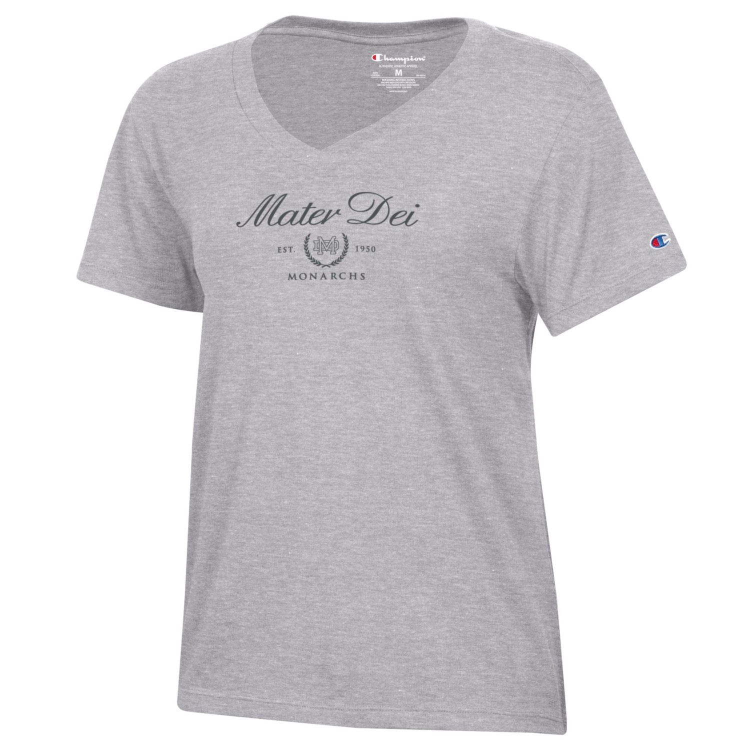 Champion V Neck Oxford Tee