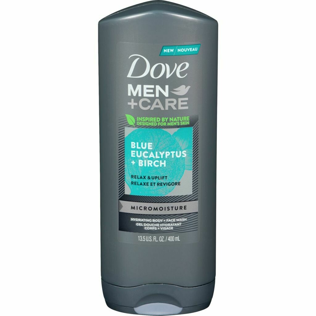 Dove Men Care Blue Eucalyptus & Birch Body + Face Wash