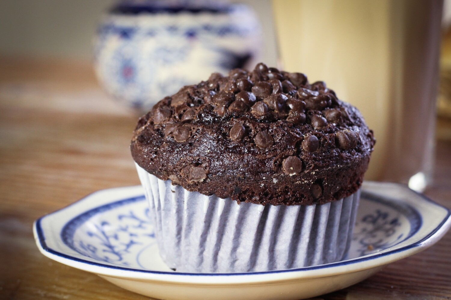 Muffin de chocolate