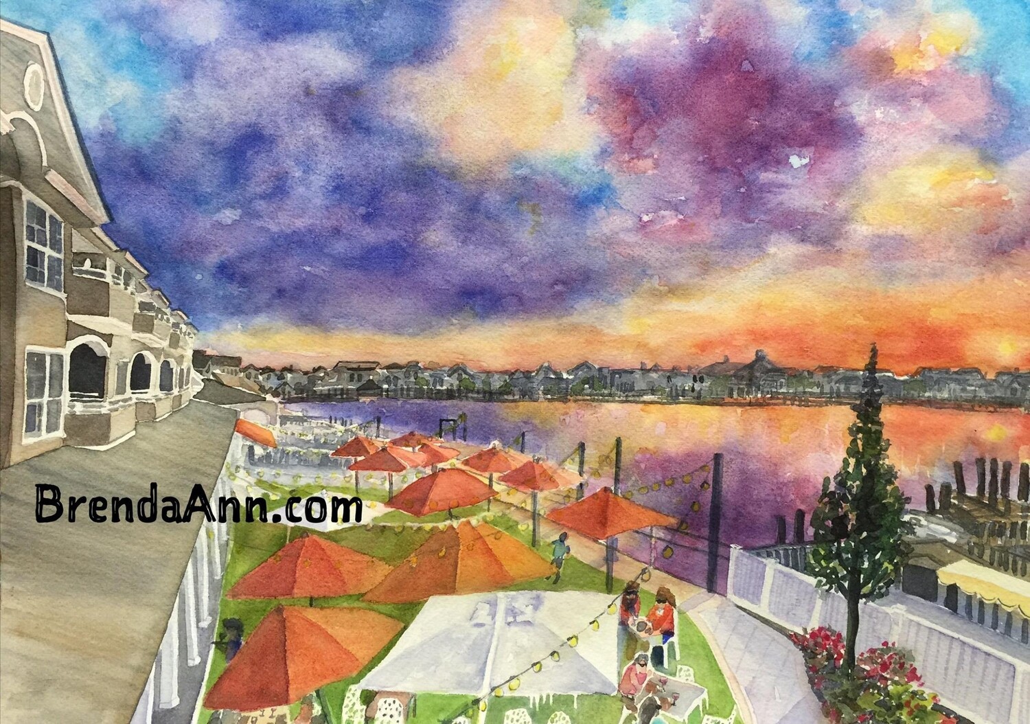 Stone Harbor Art The Reeds at Shelter Haven Print