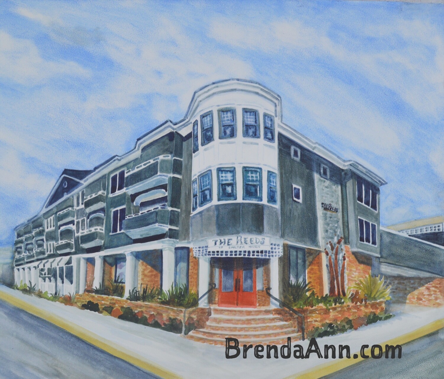 Stone Harbor Art The Reeds at Shelter Haven Print