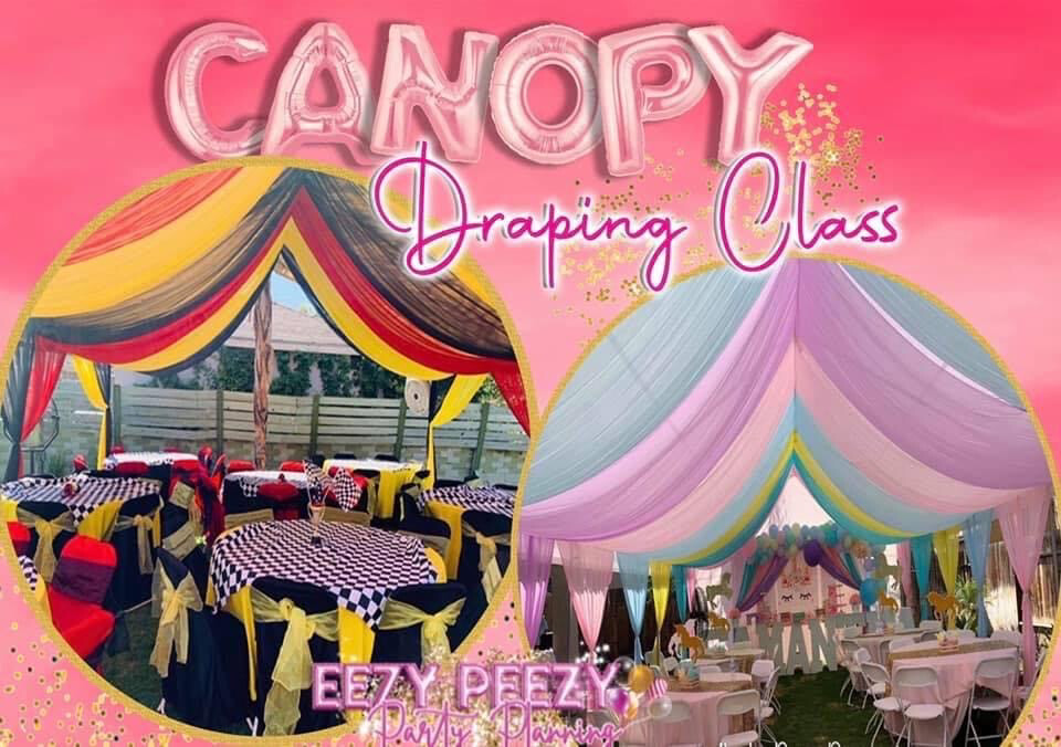 Canopy Draping Tutorial