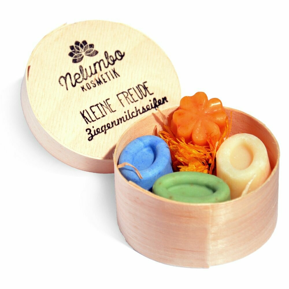 Seife »Kleine Freude« 4 Ziegenmilchseifen