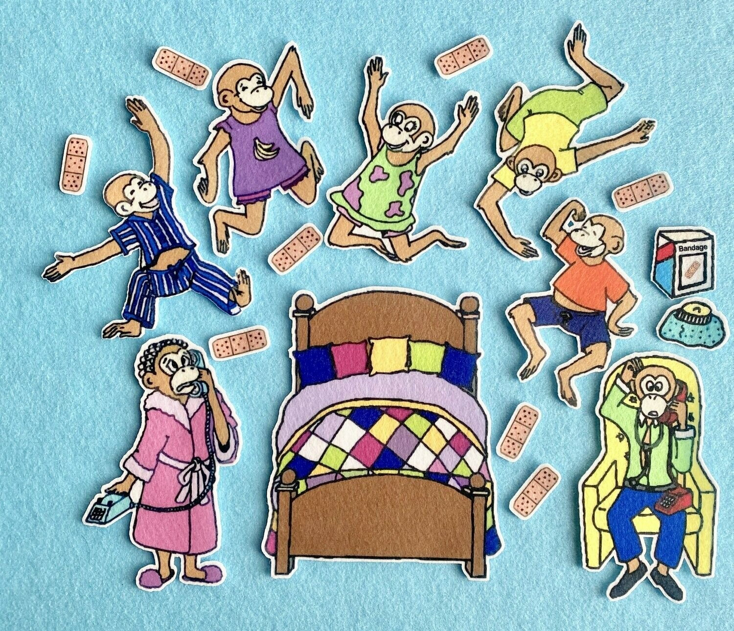 Five Little Monkeys Jumping on the Bed