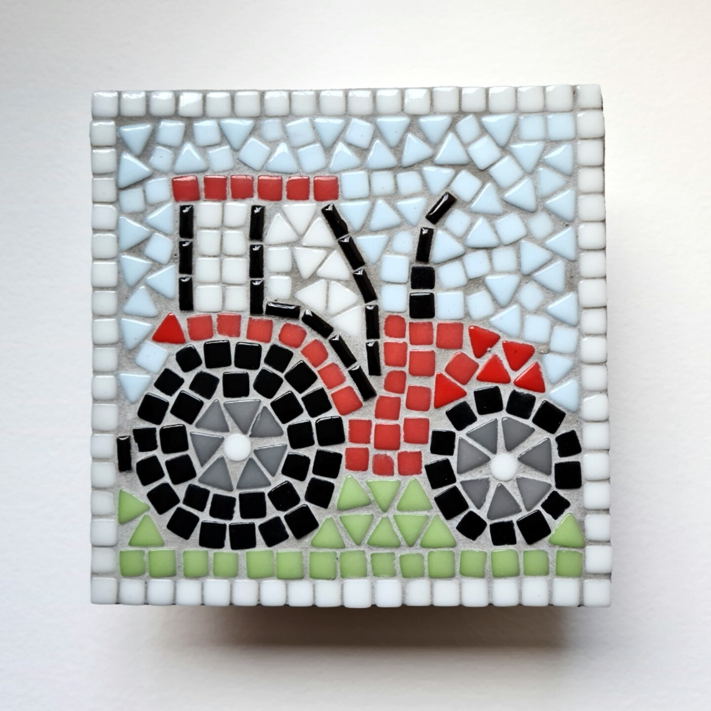 Tractor (Mini Jigsaw Mosaic Kit)