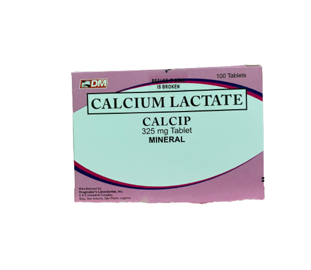Calcium Lactate 325mg Tablet x 1’s