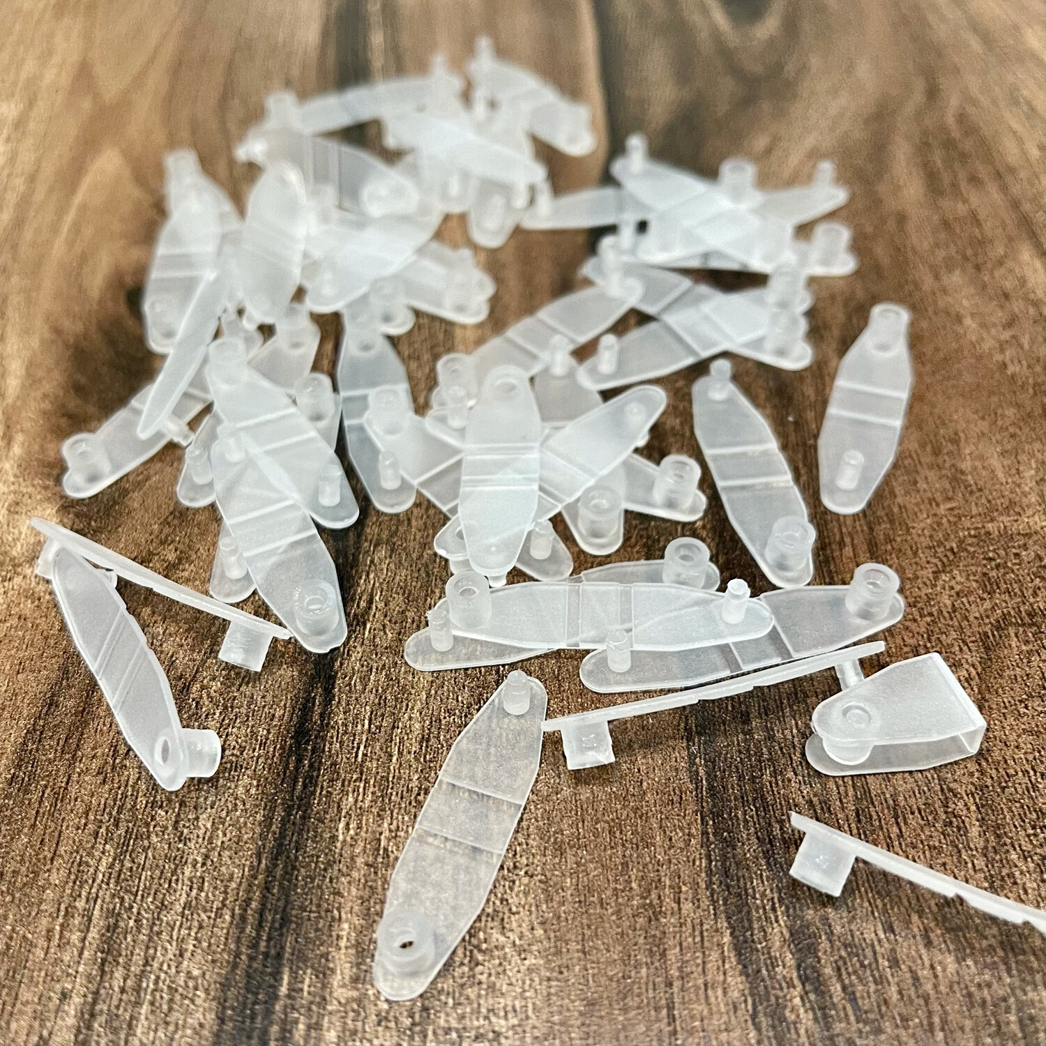 Plastic Keychain Connectors 100pcs