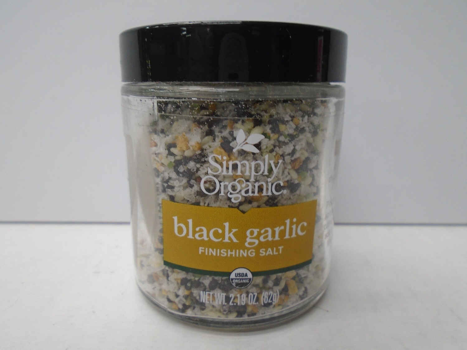 Simply Organic Black Garlic Finishing Salt 2.19oz