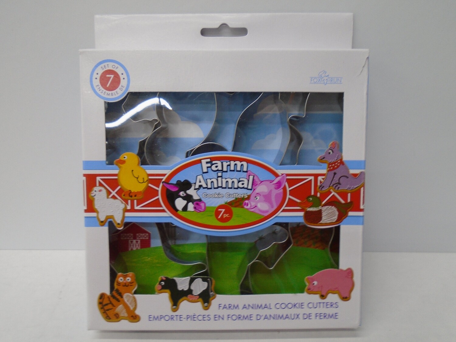 7PcFarmAnimalCookieCuttrSet