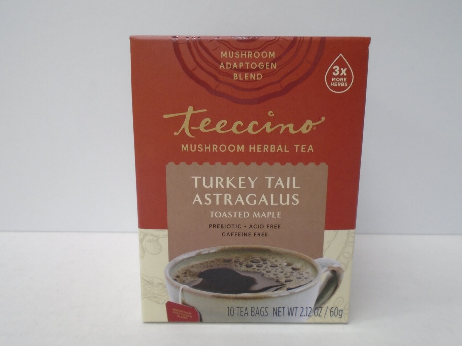Teeccino TurkeyTailAstagTea10ct