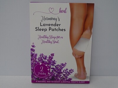 Harmony's LAVENDER SLEEP FOOT PATC 2pk