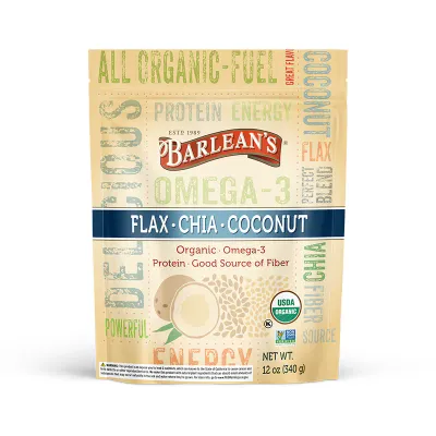 Barlean&#39;s Flax Chia Coconut Pouch 12 oz