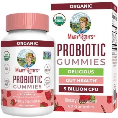 Mary Ruth's Organic Probiotic 60gums