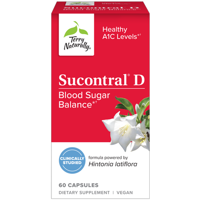 Terry Naturally Sucontral D Blood Sugar Balance 120 cap
