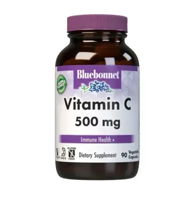Bluebonnet Nut. Vit. C 500mg 90s