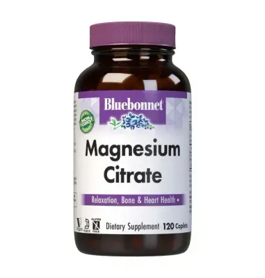 Bluebonnet Nut. Magnesium Citrate 400 Mg 120s
