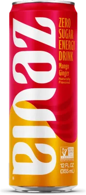 Zevia ENERGY MNGO GNGR ZRO CAL 12floz