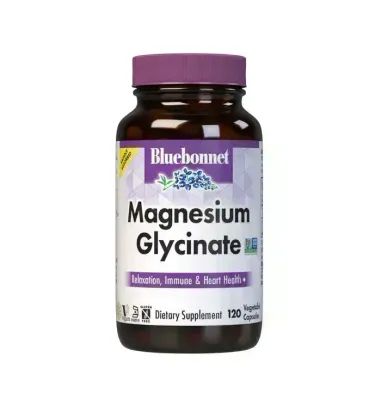 Bluebonnet Nut. Magnesium Glycinate 400mg 120s