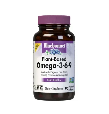 Bluebonnet Nut. PB Omega 3-6-9 1000mg 90s