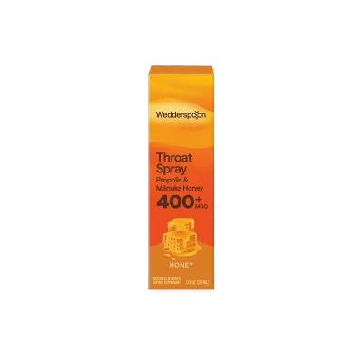 Wedderspoon Propolis &amp; Manuka Honey Throat Spray1floz